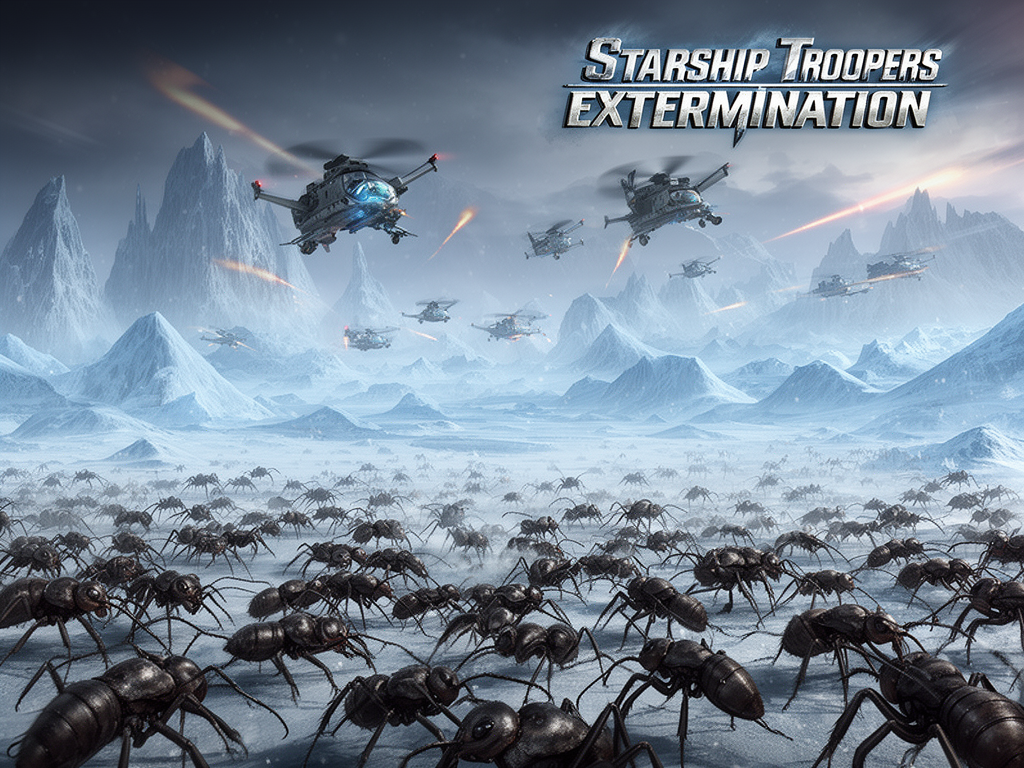 Starship Troopers: Extermination – Nowa aktualizacja 1.8 wprowadza lodową planetę i potężne naloty